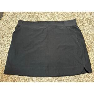 32 degrees skirt/skort,  Lightweight, quick dry, built in shorts, XXL, Black
